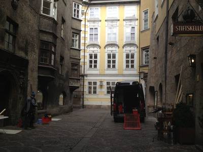 Dreharbeiten Stiftgasse